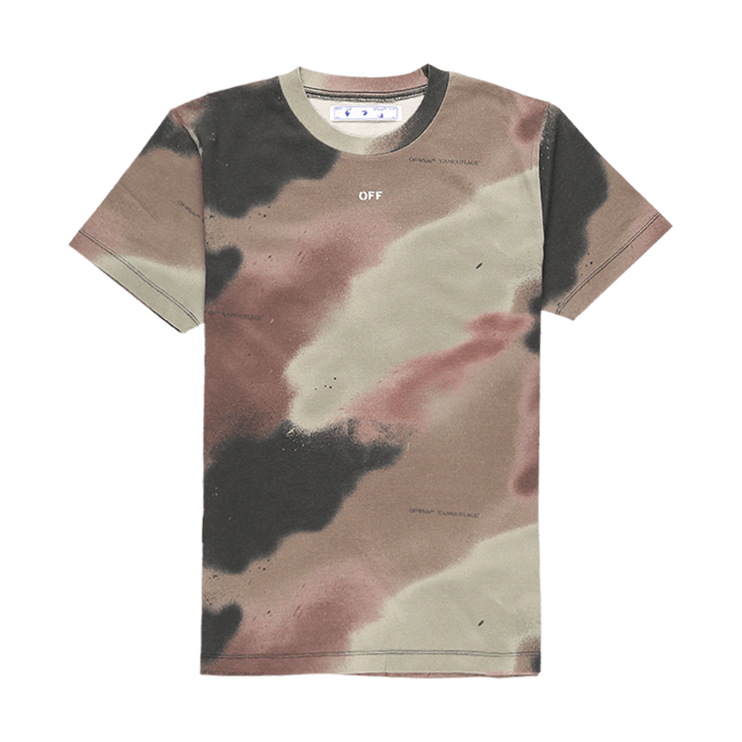 Camo Stencil Slim T-Shirt