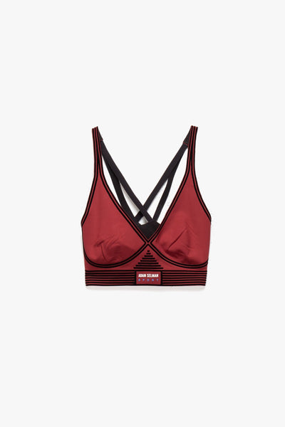 Women's Bonded Active V-Neck Bra