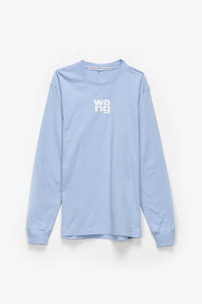 Women's Garment Washed Long Sleeve T-Shirt
