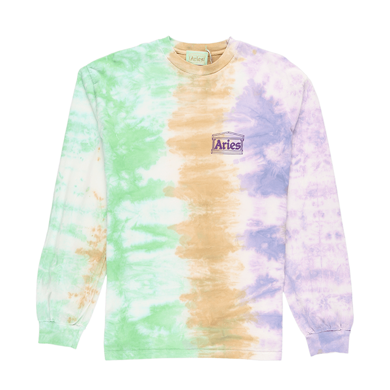Ripple Tie Dye Long Sleeve T-Shirt