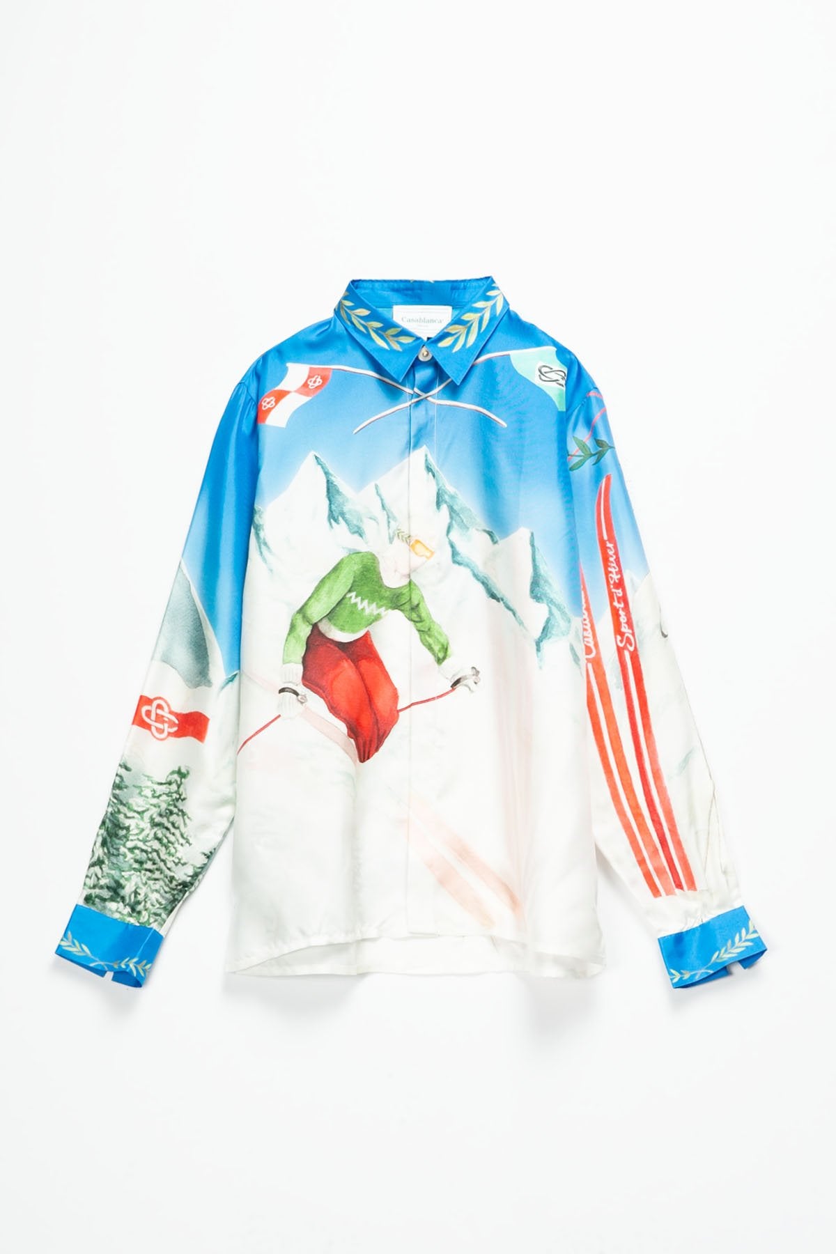Printed Silk Shirt