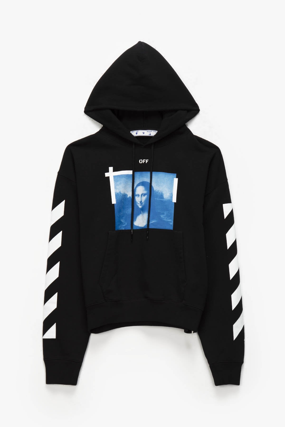 Blue Monalisa Oversized Hoodie