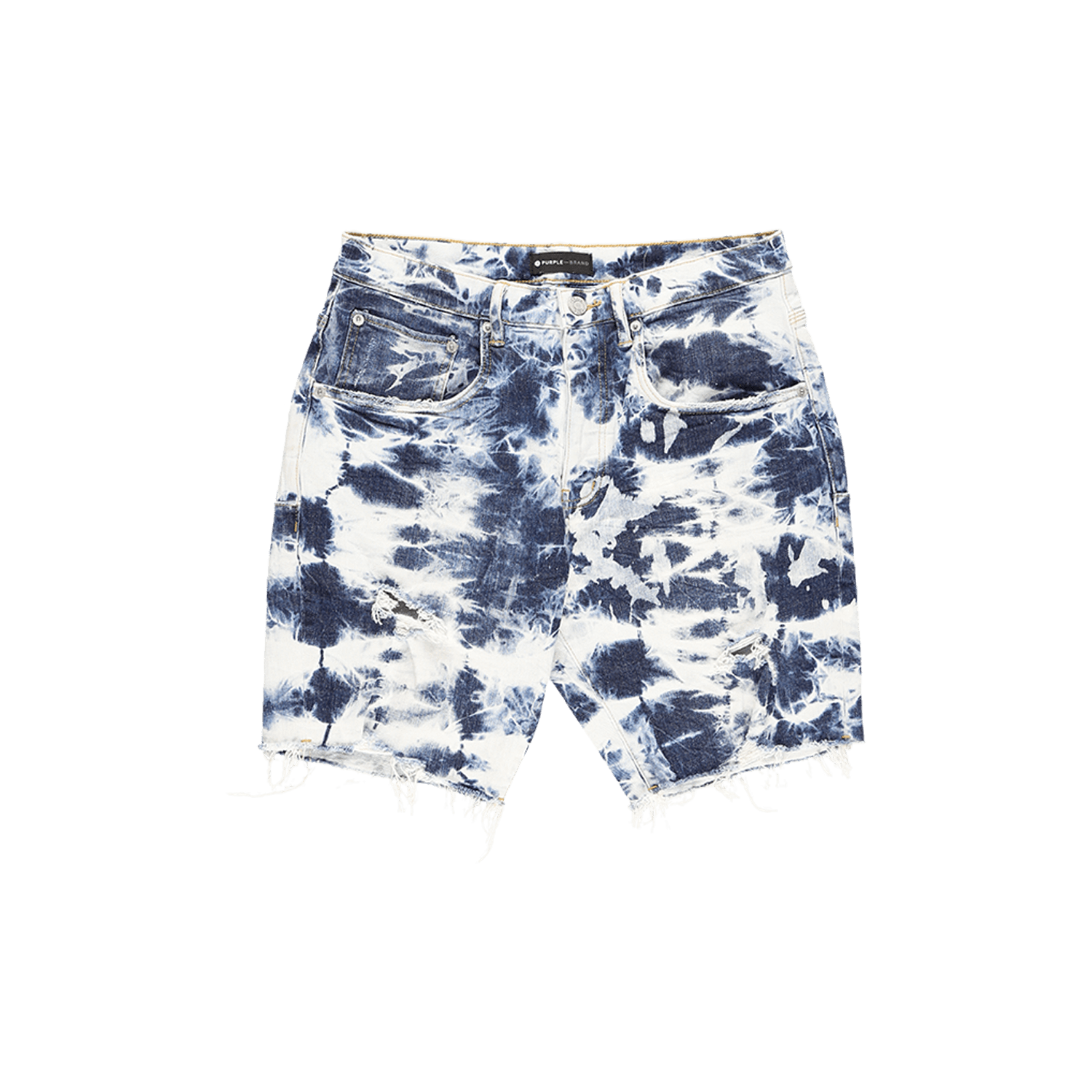 Motley Bleach Distress Shorts