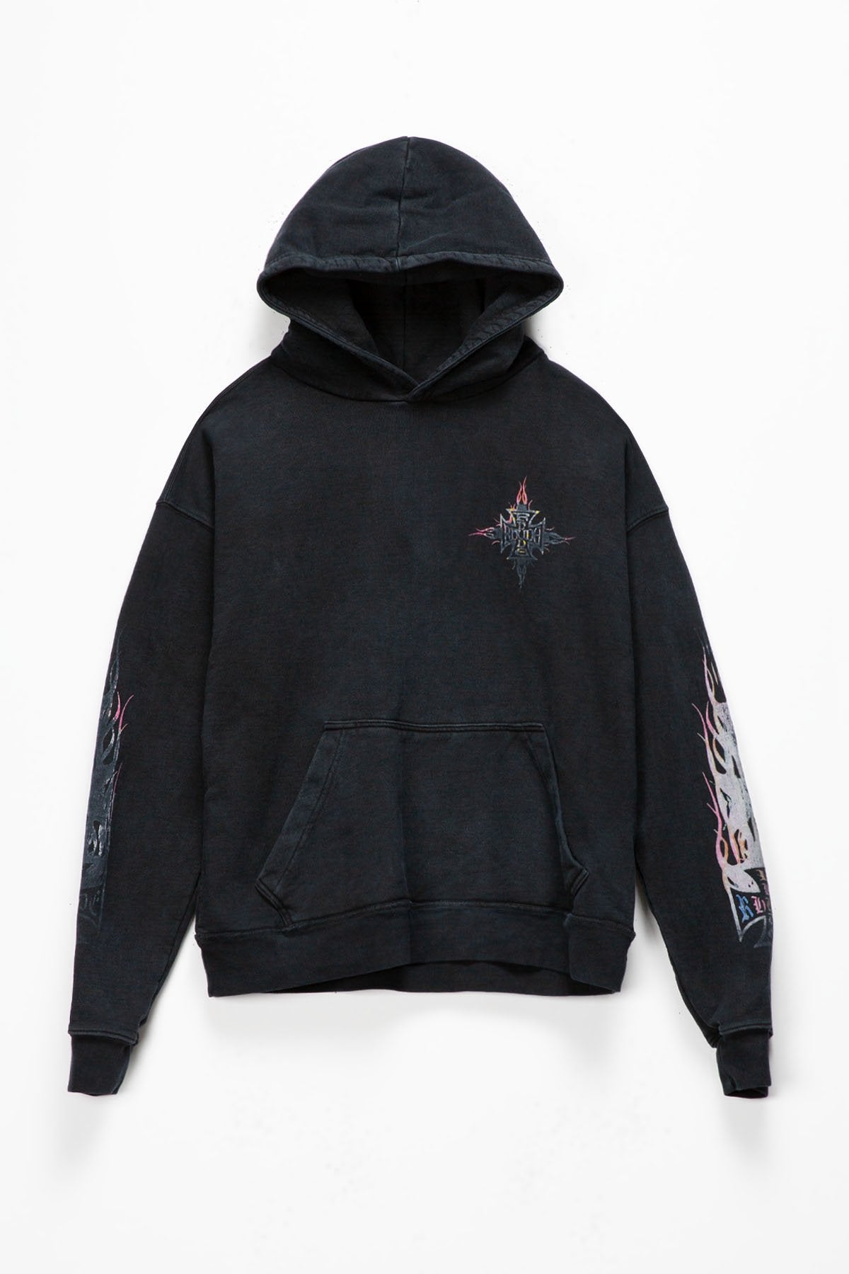 Neon Flame Hoodie