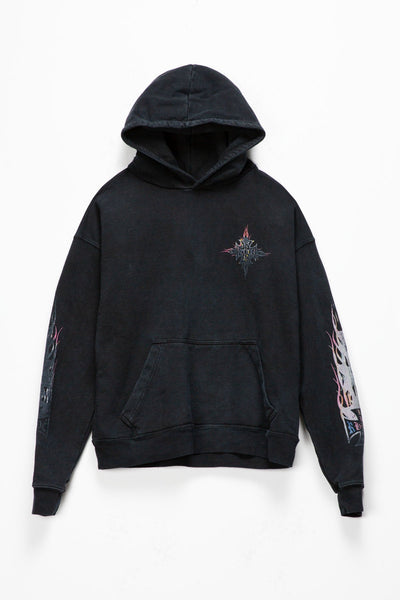 Neon Flame Hoodie