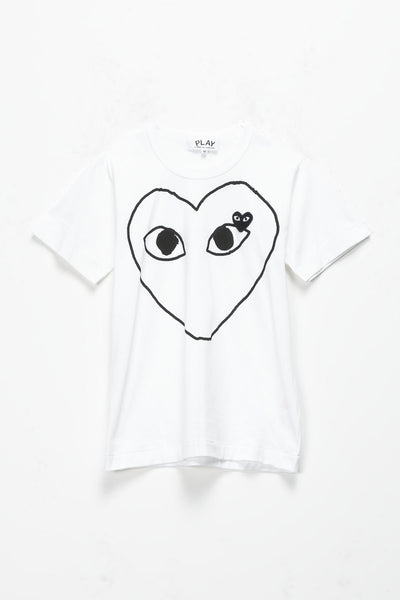 Women's Heart Outline T-Shirt