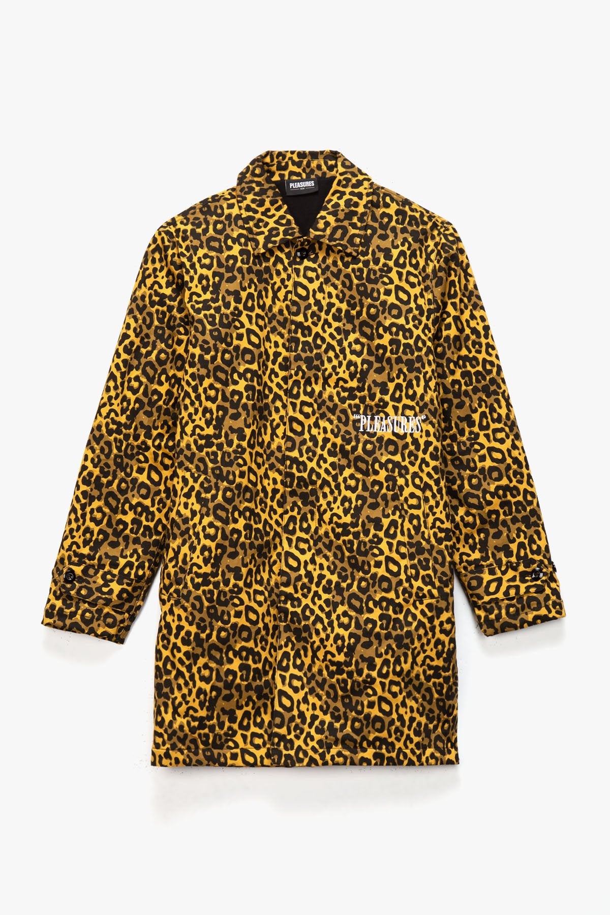 Grave Cheetah Trench Coat
