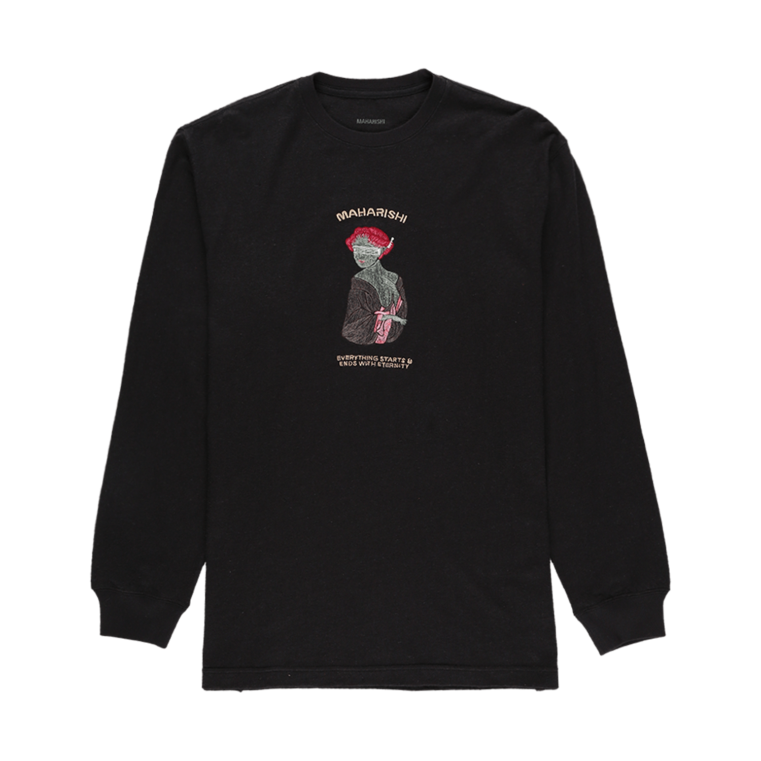 Space Geisha Hemp Long Sleeve T-Shirt