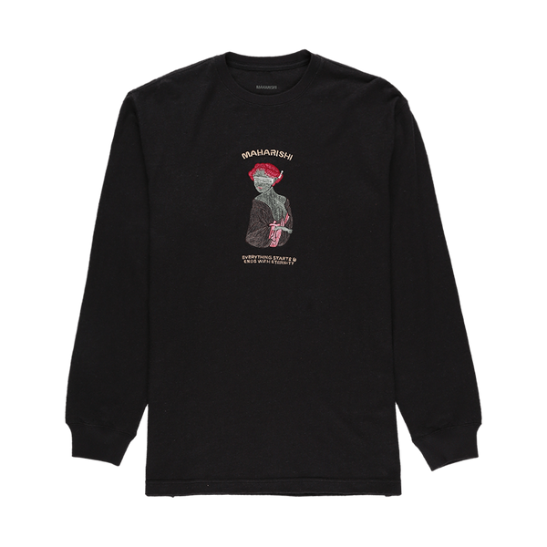 Space Geisha Hemp Long Sleeve T-Shirt