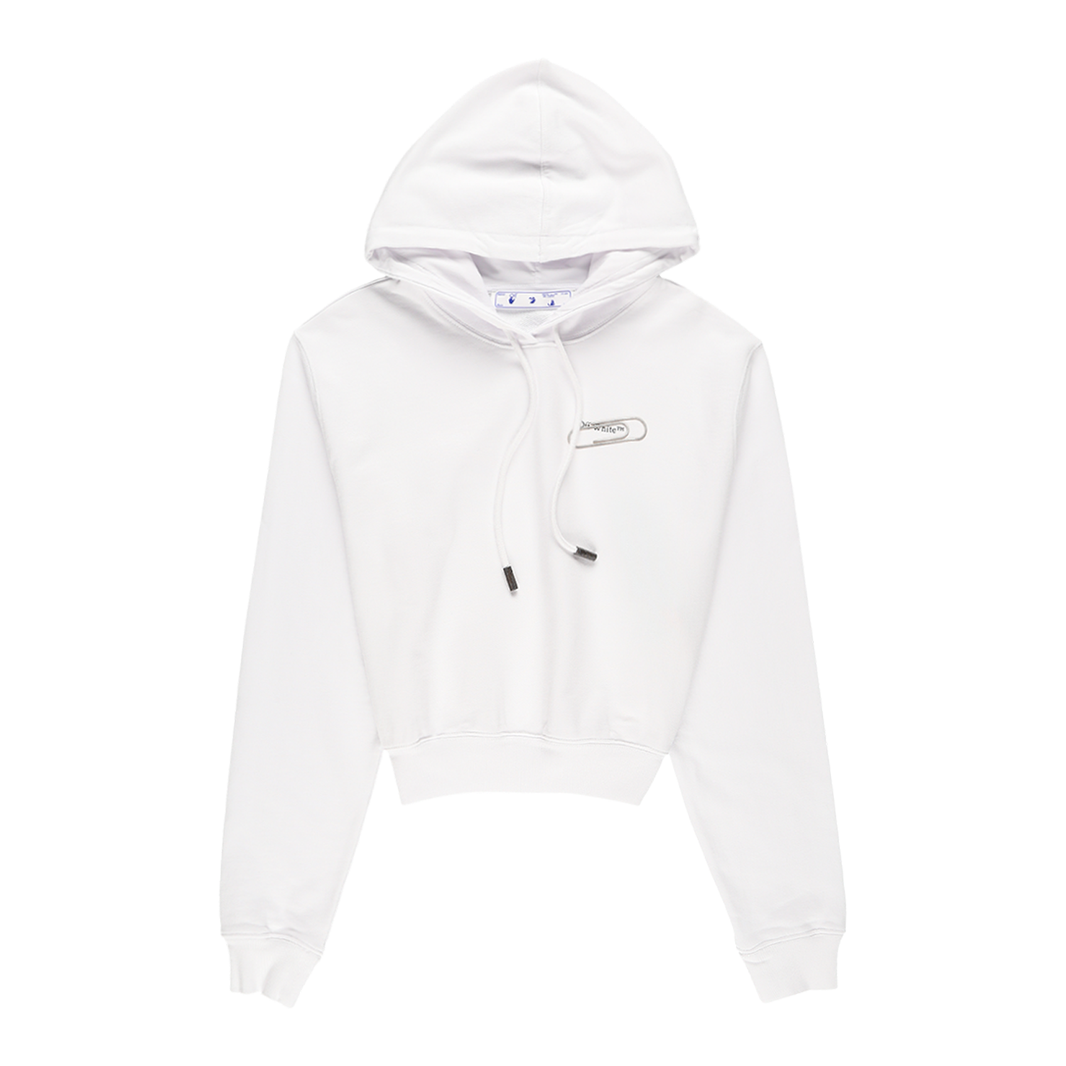 Women's Paper Clip Cropped Hoodie