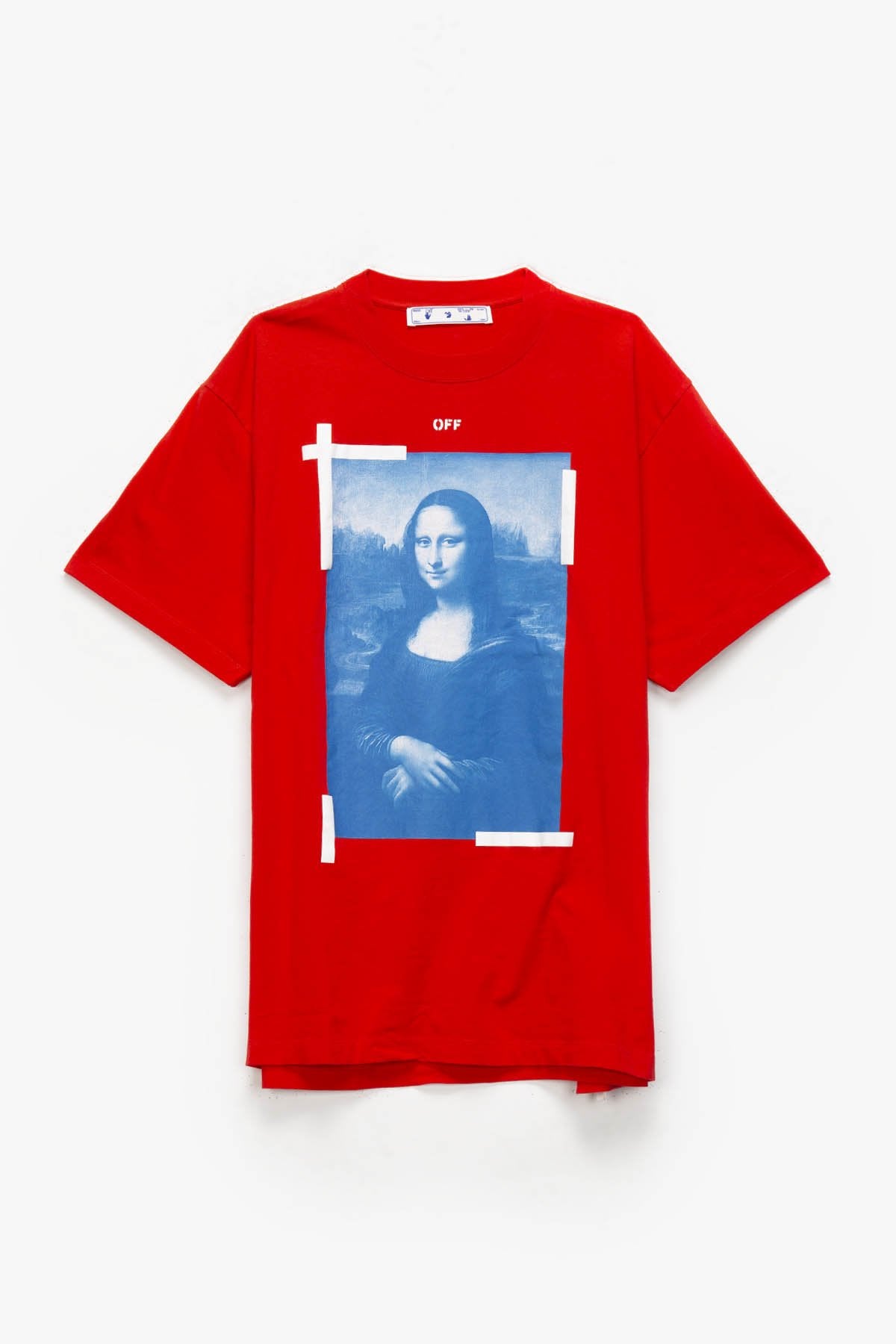 Blue Monalisa Oversized T-Shirt