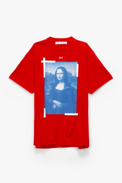 Blue Monalisa Oversized T-Shirt