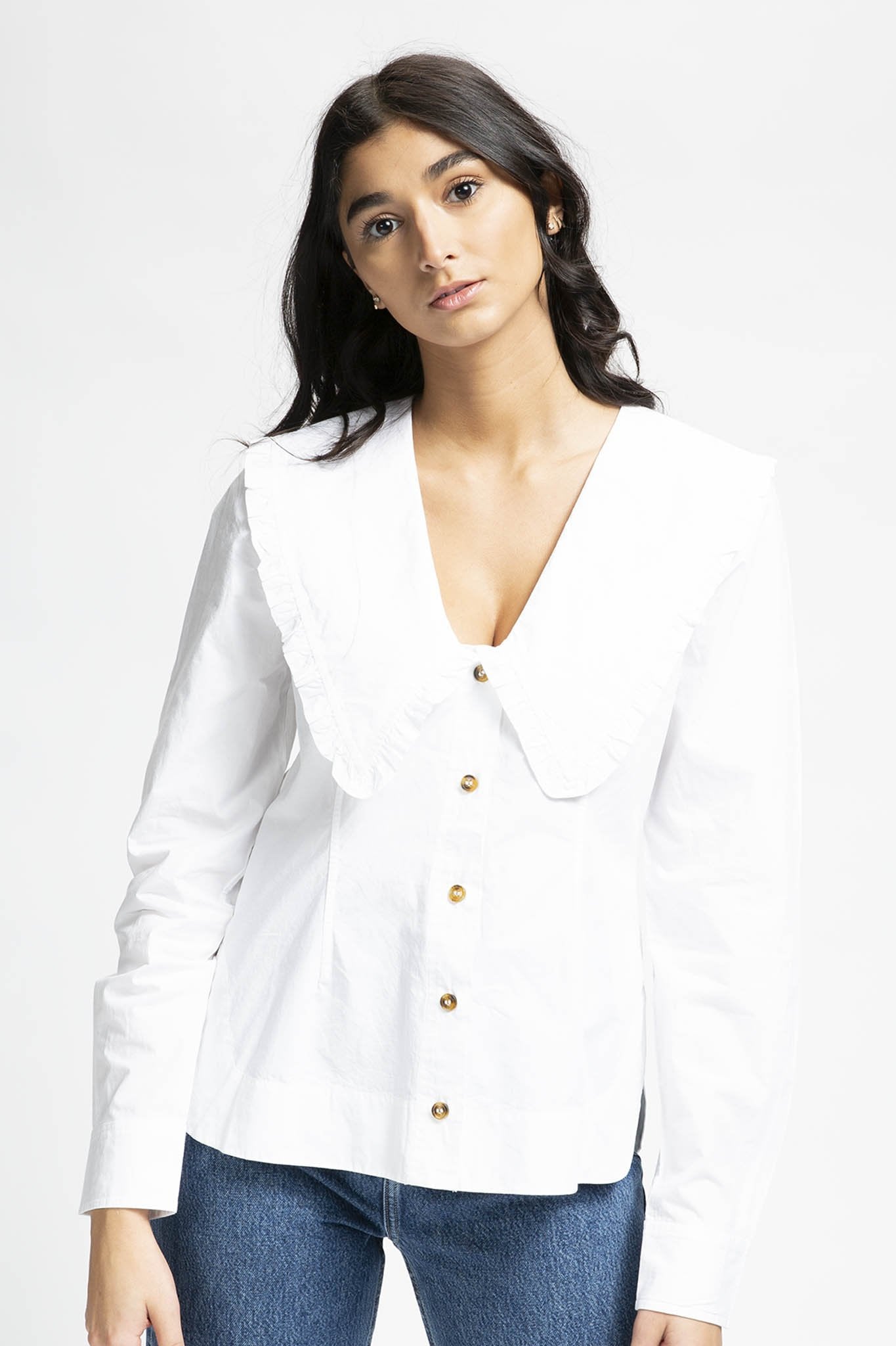 Women's Cotton Poplin Shirt