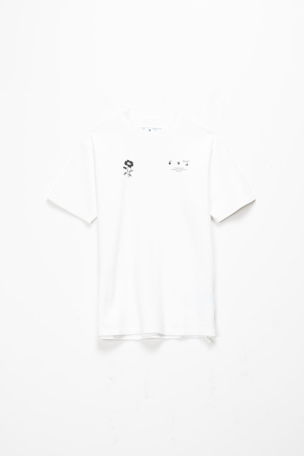 Women's Blurred Flower Tomboy T-Shirt