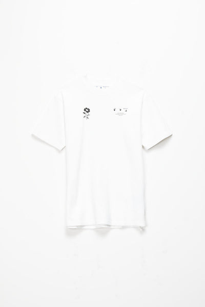 Women's Blurred Flower Tomboy T-Shirt