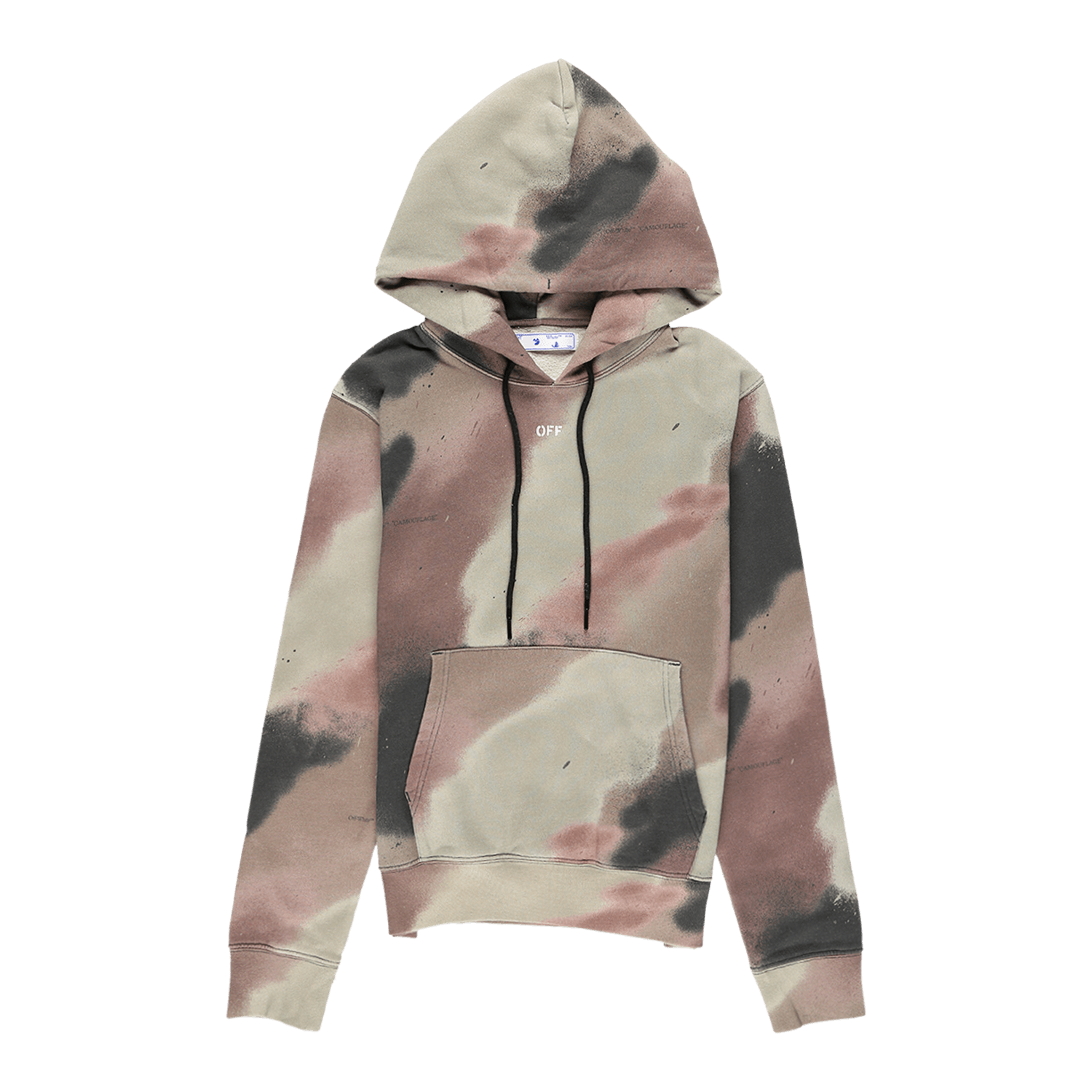 Camo Stencil Slim Hoodie