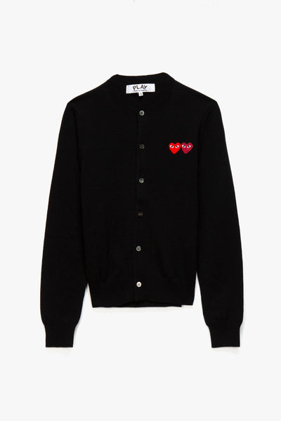 Women's Double Heart Cardigan