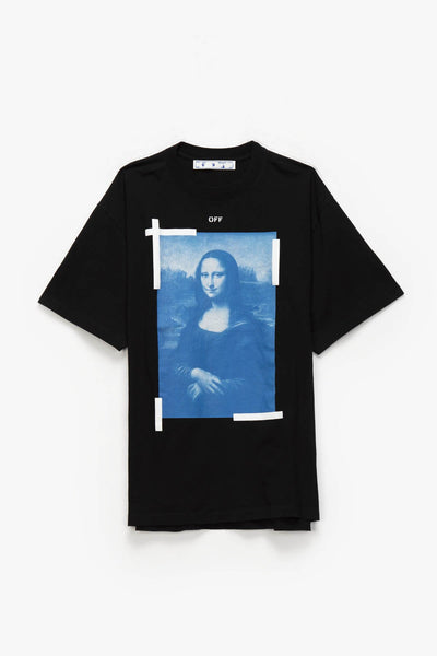 Blue Monalisa Oversized T-Shirt