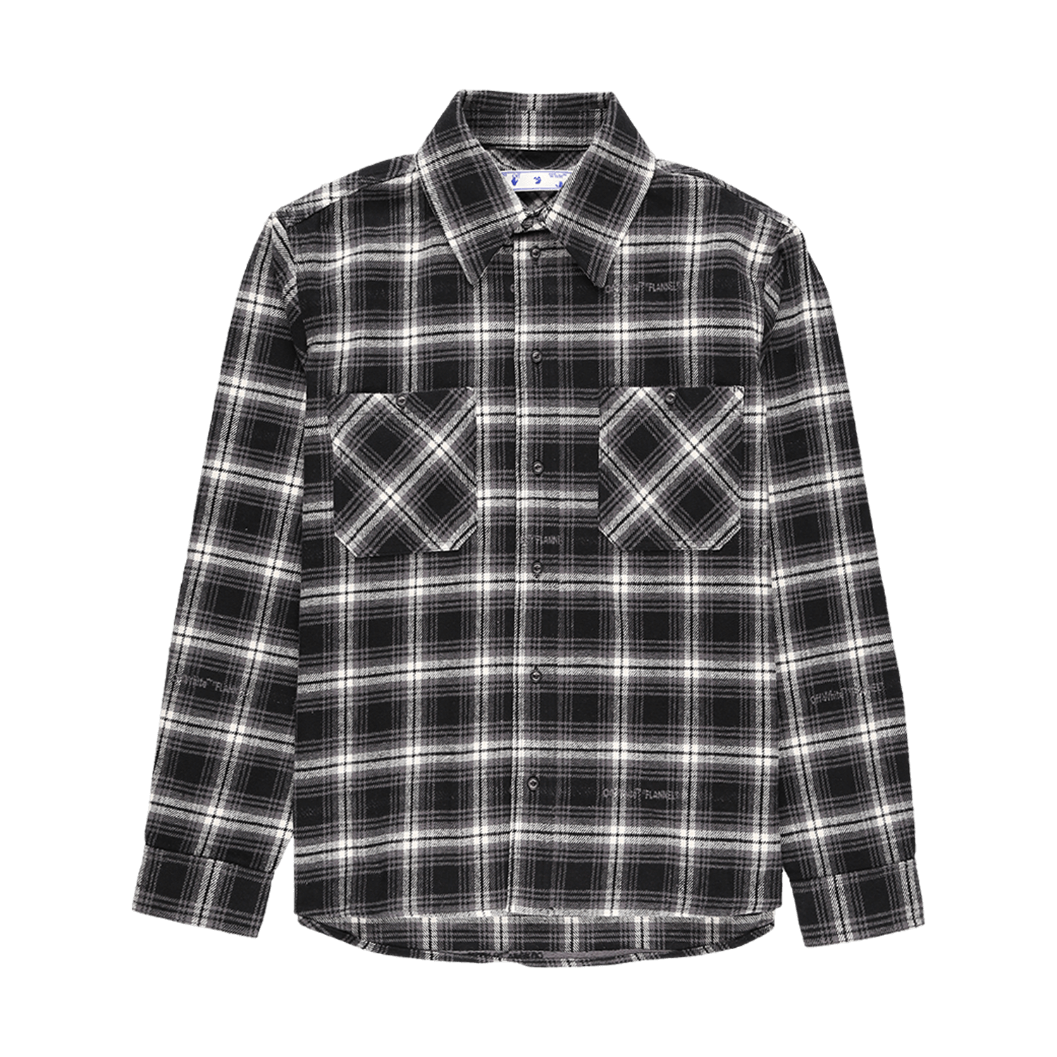 Stencil Flannel Check Shirt
