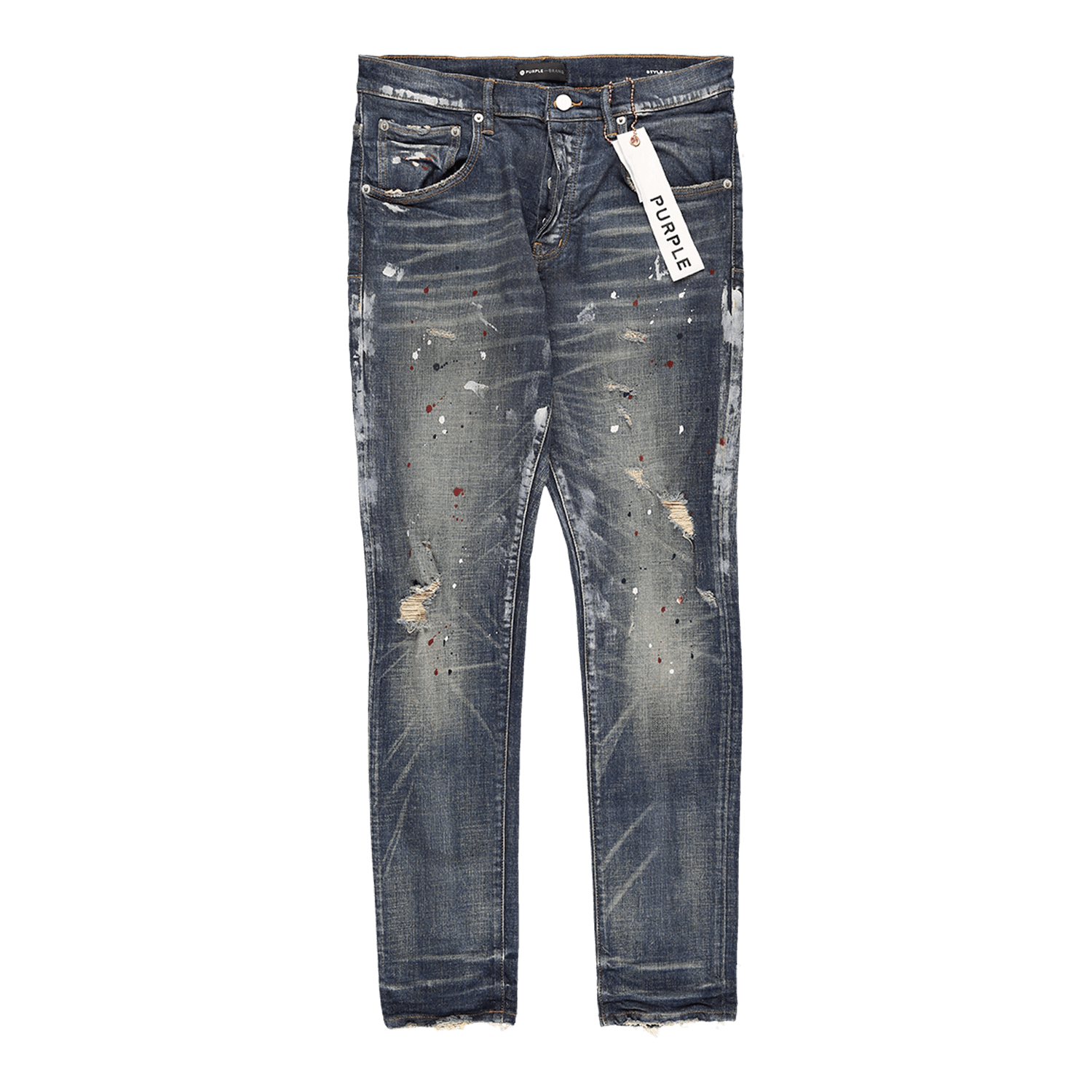 Mid Rise Tapered Jeans